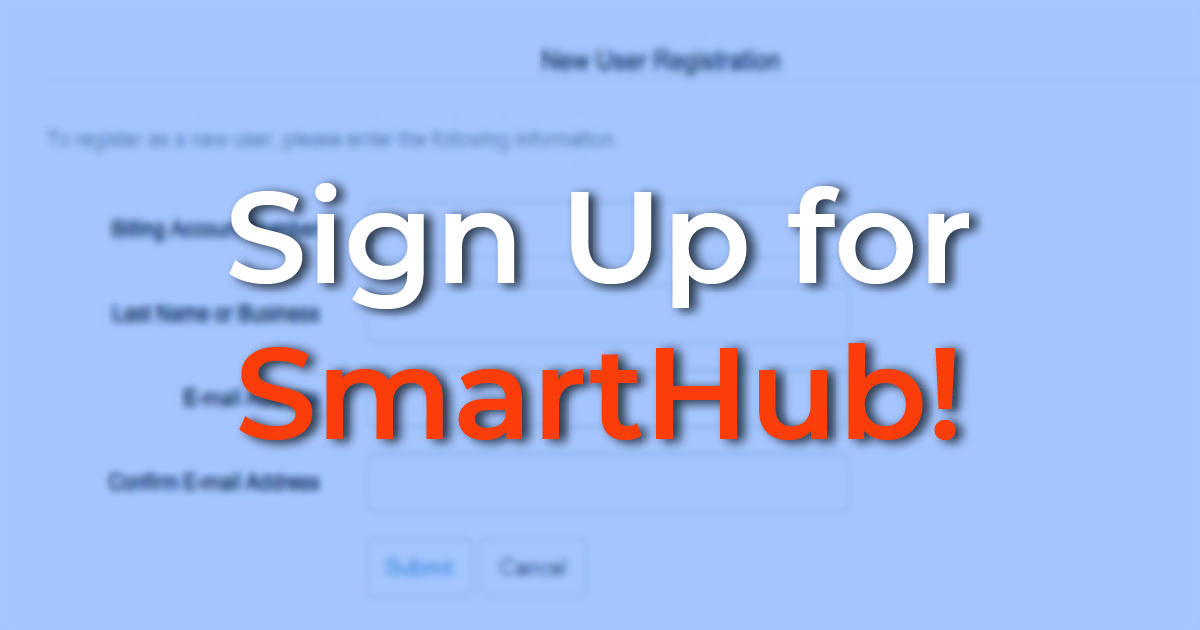 Managing your electric bill is easier with a DEC SmartHub account!